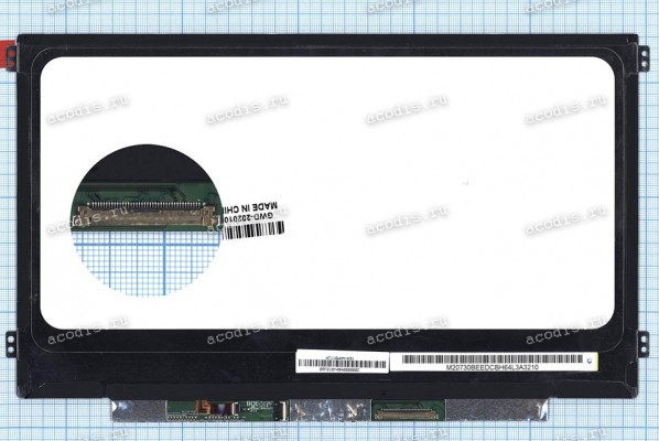 NT116WHM-N31 1366x768 LED 30 пин slim NEW