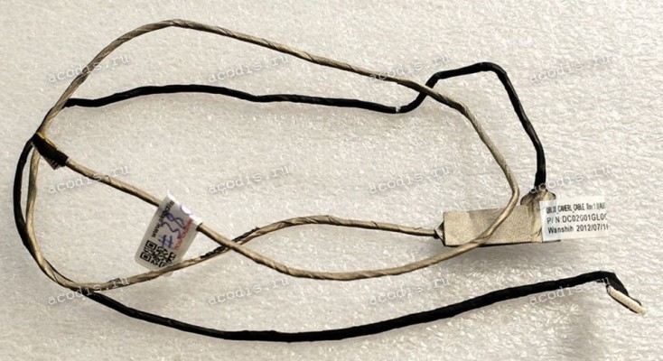 Camera cable Dell OEM XPS 15 (L521X) QBL00_CAMERL _CABLE (p/n: DC02001GL00, QBL00CBL) Rev:1.0(A00)