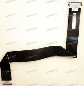 LCD LVDS FFC шлейф мониторный 40 pin обратный, шаг 0.8 mm, длина 495 mm ASUS TUF Gaming VG27AQZ с замком с одной стороны, black