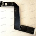 LCD LVDS FFC шлейф мониторный 30 pin обратный, шаг 1.0 mm, длина 330 mm с замком с одной стороны, black