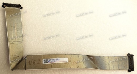 LCD LVDS FFC шлейф мониторный 51 pin прямой, шаг 0,5 mm, длина 385 mm с замками с двух сторон Asus VG249Q1A