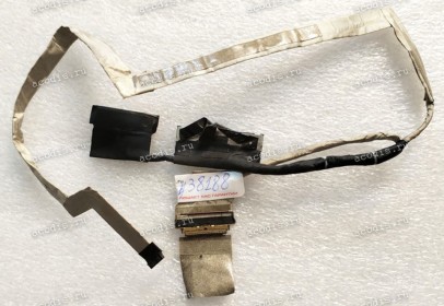 LCD eDP cable Dell Latitude E3560, E3570, Precision 5520 (0GMY16, 450.0M603.0022, 450.0M603.0031, ) CN-0GMY16-LXS00-13J-04VX-A01, ICT-LANTO(SNN6-05) разбор original
