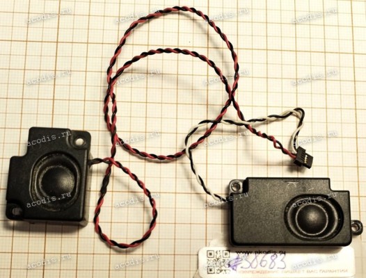 Speaker Asus X55 X57V (p/n 2016VMG04-1, 4Ohm 1.5W) & Cable 4 pin