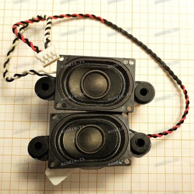 Speakers Asus VH238H (p/n 078G0025501VA, 4 Ohm 2.5 Watt, FW326, FW092, FW462) для основной платы VECO 078G 078G025A 1VA, Aoc E2250Swh 215Lm00019 & Cable 4 pin