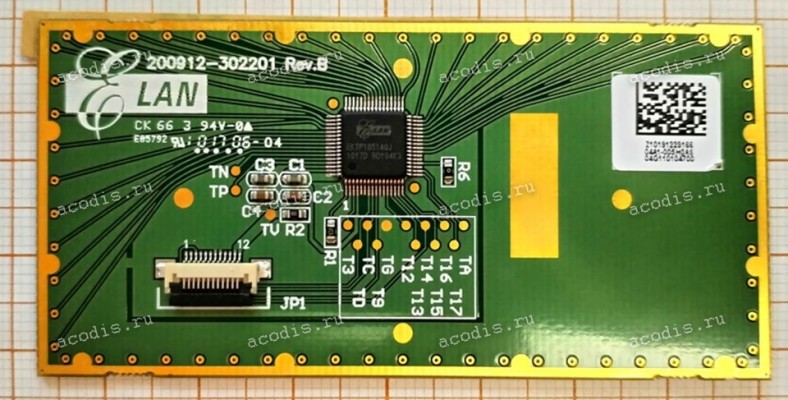 TouchPad board Asus 1015P (p/n: 200912-302201, 04G110104700) Rev.B