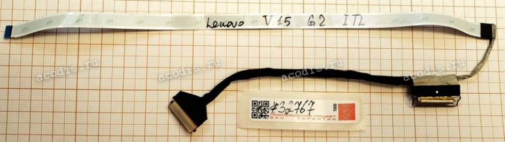 LCD eDP cable Lenovo V15 G2-ALC ITL IJL, IdeaPad 3-15ITL6 15IAU7, 15ALC6, 15ABA7, 15ADA6, V15 G3-IAP ABA (p/n DC02C00QY00) HS560 EDP CABLE REV:0A MGE