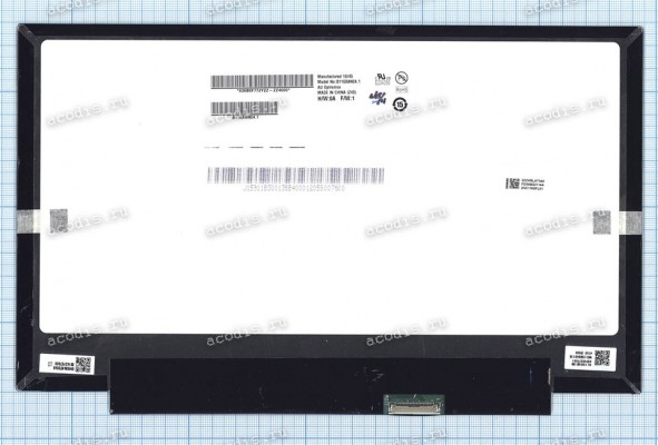 B116XAN04.1 1366x768 LED 30 пин slim NEW