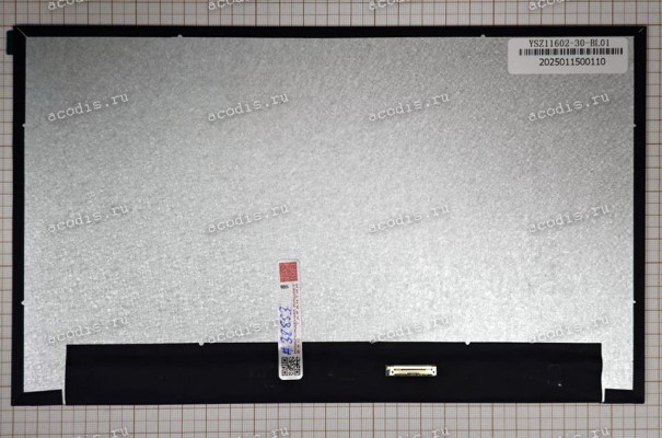 YSZ11602-30-BL01 1366x768 LED 30 пин semi-slim NEW