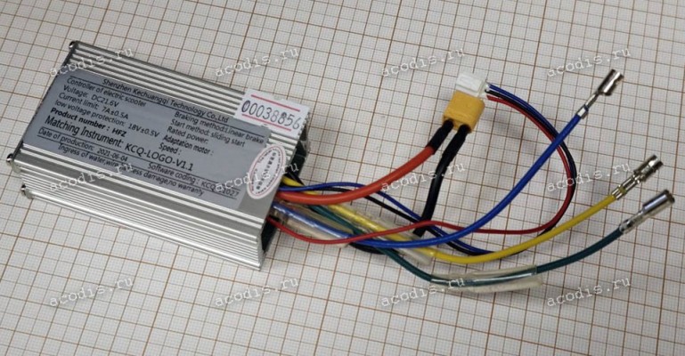 Контроллер моторколеса Digma DiScooter Mini Lite (KCQ-LOGO-V1.1)REV-2_ML-5-2-100 (SP18358)