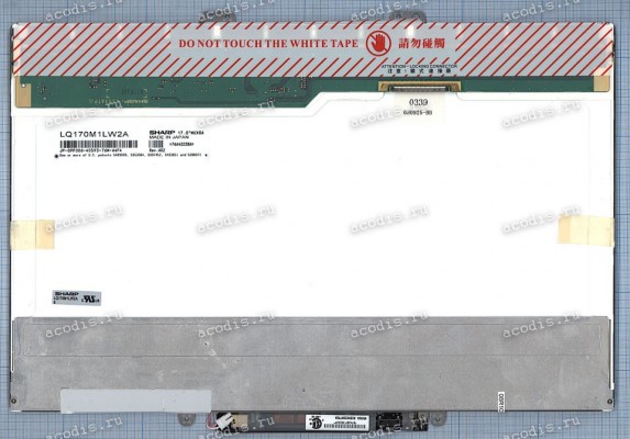 LQ170M1LW2A 1920x1200 1 ccfl 30 пин  new / разбор