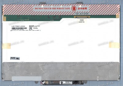 LQ170M1LW2A 1920x1200 1 ccfl 30 пин new / разбор LQ170M1LW2A 1920x1200 1 ccfl 30 пин new / разбор