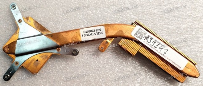 Heatsink Acer Aspire 3000, 5000 Series, 3004Wlmi (p/n 36ZL5TATN01, S051209MD) Cpu Cooling