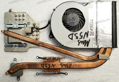 Сист.охл. Asus N53D, N53TA, N53TK, N53DA (p/n: 13GN4I1AM010-1, 4MKJ6TMJN00, KSB06105HB) DC05V 4 pin
