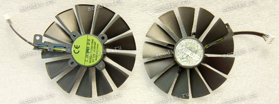 Кулер Asus Graphics card ATI ROG-STRIX-RX570-4G-GAMING (p/n 13070-01320100) RMA STRIX FA 10012_4P_2K4 L40 (Additional_FAN)