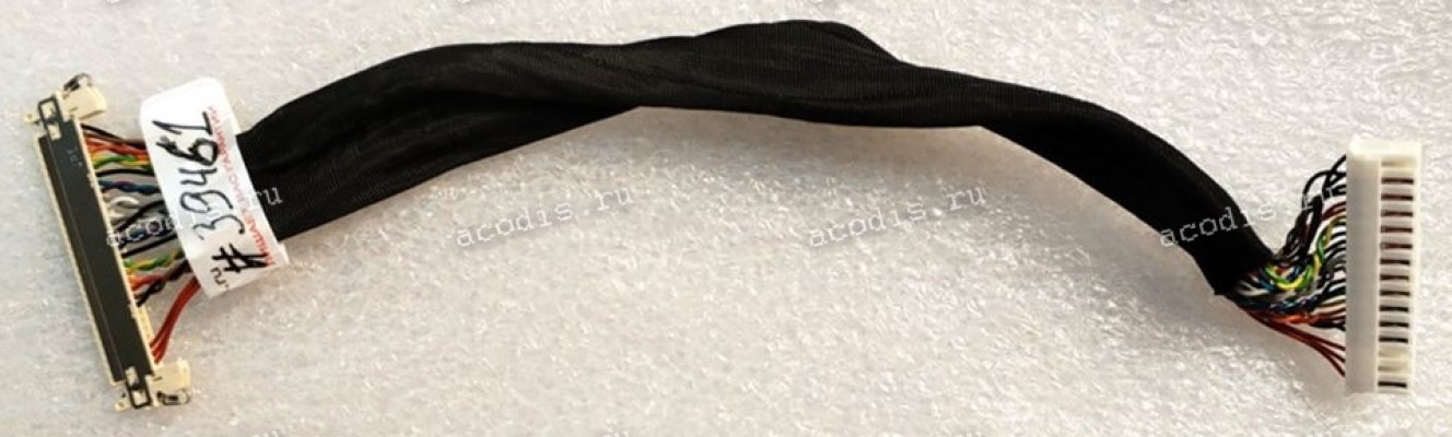 LCD LVDS шлейф мониторный 30 pin, шаг 1.0 mm, длина 170 mm Asus LMT 23,0" 1920x1080 VS238, VS238H.P, VS23BH