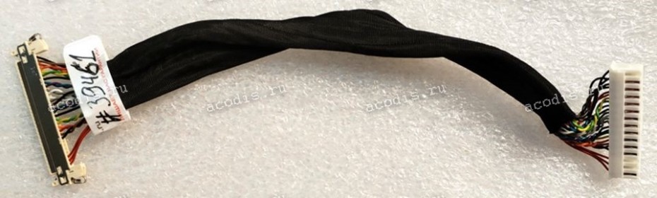 LCD LVDS шлейф мониторный 30 pin, шаг 1.0 mm, длина 170 mm Asus LMT 23,0" 1920x1080 VS238, VS238H.P, VS23BH