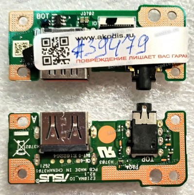 USB & Audio board Asus E210MA (p/n: 90NB0R40-R10010) E210MA IO_BD R2.1 USB & Audio board Asus E210MA (p/n: 90NB0R40-R10010) E210MA IO_BD R2.1