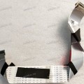 LCD LVDS FFC шлейф мониторный 30 pin обратный, шаг 1.0 mm, длина 340 mm, с замком с одной стороны, фольгированный (61001-04056)