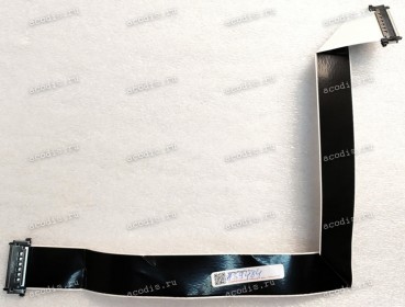 LCD LVDS FFC шлейф мониторный 51 pin прямой, шаг 0.5 mm, длина 480 mm, с замками с двух сторон