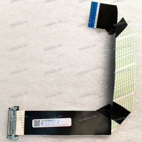 LCD LVDS FFC шлейф мониторный 30 pin обратный, шаг 1.0 mm, длина 320 mm с замком с одной стороны, CviLux