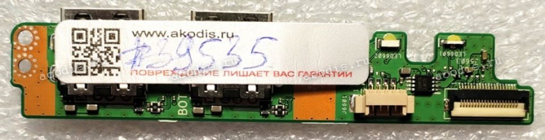 USB board Asus X712JA-212.V17WN-11 (p/n: 90NB0SZ0-R10010, X512UF_I0 BOARD REV.2.0)  Input Output IO Board