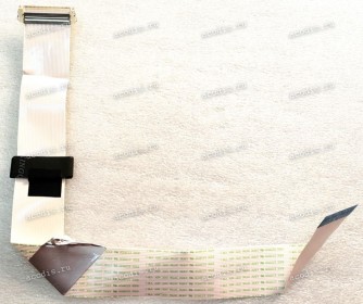 LCD LVDS FFC шлейф мониторный 30 pin обратный, шаг 1.0 mm, длина 390 mm с замком с одной стороны Dell P2314Ht