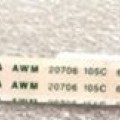 FFC шлейф 12 pin обратный, шаг 0.5 mm, длина 268 mm Lenovo ThinkPad E15 (EESA0 CP FFC LCFC NBX0001QA10)
