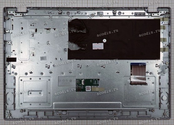 Keyboard Digma EVE C4801 DN14N1-8CXW0 + topcase с Тачпадом(NP14G_6319C_US_V:01, SP51259, SP54154) (Black/Silver/Matte/RUO)