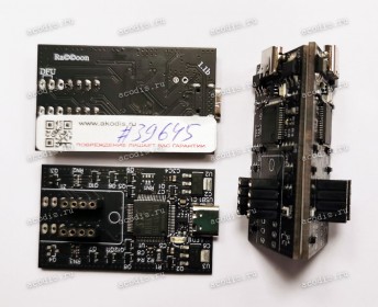 Программатор Raссoon Енот Flash Explorer V. 1.1bS IC-socket 8 pin цанговый без корпуса