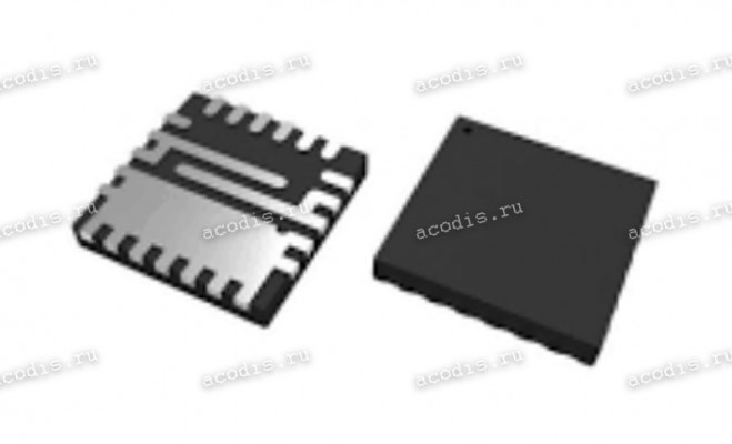 Микросхема RichTek RT6310CGQUF UQFN-23L 3x3 (S2=BC, S2=ym, S2=xx, S2=%%) 10A 23V Synchronous Step-Down Converter  with 3.3V/5V LDO NEW original