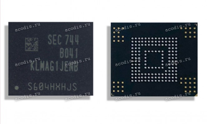Микросхема Samsung KLMAG1JENB-B041 16GB FBGA153 FW:07 FLASH (Asus p/n: 03100-00017300) NEW original