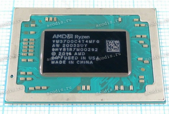 Процессор Socket FP5 (BGA-1140) AMD R7-3700U YM3700C4T4MFG 4C 12-35W 2.3G 4M BGA-FP5 (Asus p/n: 01002-01250800) NEW original Процессор Socket FP5 (BGA-1140) AMD R7-3700U YM3700C4T4MFG 4C 12-35W 2.3G 4M BGA-FP5 (Asus p/n: 01002-01250800) NEW original