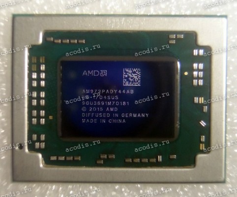 Процессор Socket FP4 (BGA-968) AMD A12-9720P AM972PADY44AB 15W 2.7G 2M BGA FP4 (Asus p/n: 01002-00980800) NEW original