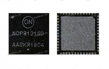 Микросхема ON Semiconductor NCP81215D, NCP81215ADMNTXG QFN-52 PWM CONTROLLER (Asus p/n: 06095-02160100) NEW original