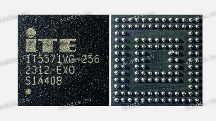 Микросхема ITE IT5571VG-256 EX, EXA, EXS. EX0, EXO VFBGA-128 INVENTEC 6019B2358801 EMBEDDED CONTR (Asus p/n: 06037-004402RR) NEW original