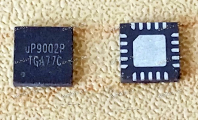 Микросхема UPI uP9002P, uP9002PQKF WQFN-20 PWM CONTROLLER (Asus p/n: 06095-01590000) NEW original