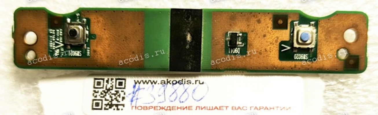 TouchPad Mouse Button board Toshiba Satellite C650D, L650, L655, L750, C650 (p/n V000210830, 6050A2335101-TP-A02)