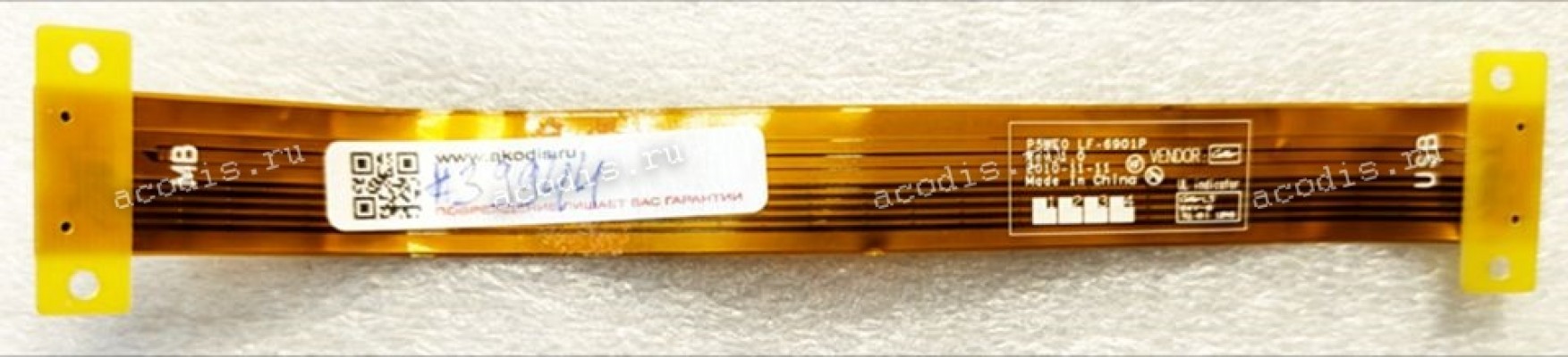 USB Ports PCB Board Cable Data Ribbon Acer Aspire 5750G, 5755G (F5610) (p/n P5WE0 LF-6901P Rev:1.0) Шлейф / плата на USB