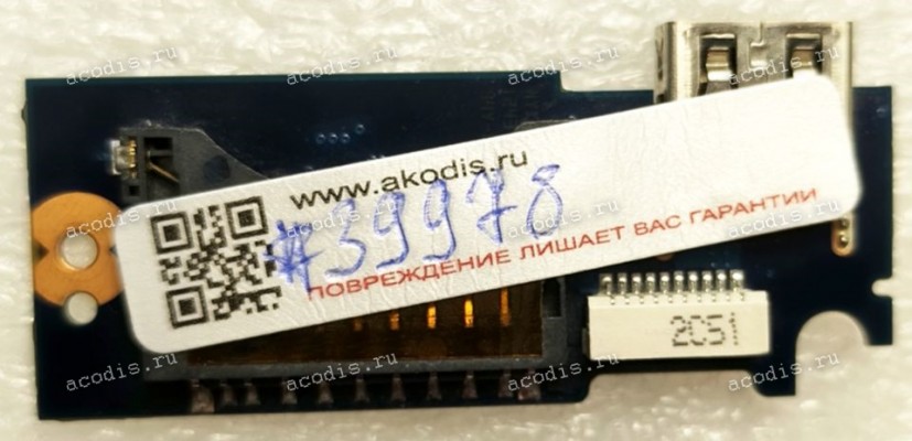 USB & CardReader Board Samsung NP530U4C NP530U4BL NP530U4B-A01US (A) (CB47) (p/n: BA92-09694A, LOTUS-14R_USB_SUB) USB & CardReader Board Samsung NP530U4C NP530U4BL NP530U4B-A01US (A) (CB47) (p/n: BA92-09694A, LOTUS-14R_USB_SUB)