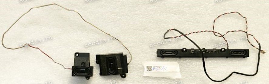 Speakers HP Pavilion dv6-7261 dv6-7056er dv6-7352er и др dv6-7000 серии (p/n 682096-001 682095-001 FG 251215-9 3.2Ohm) Colossus 15" 23.40A3L.001 FG VER:A01 & Cable 4 pin - 2 пары