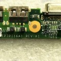 USB & Audio & VGA & RJ-45 board HP Mini 311 (p/n DAFP7PI16A1) REV A1 USB & Audio & VGA & RJ-45 board HP Mini 311 (p/n DAFP7PI16A1) REV A1