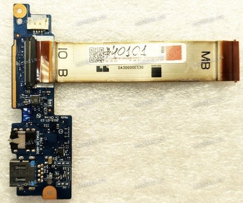 USB & Audio & CardReader Board Lenovo Yoga 700-14ISK (p/n BYG43 NS-A602 Rev:1.0, 5C50K61110) & Cable (p/n DA30000ES30, NF-A381) USB & Audio & CardReader Board Lenovo Yoga 700-14ISK (p/n BYG43 NS-A602 Rev:1.0, 5C50K61110) & Cable (p/n DA30000ES30, NF-A381)