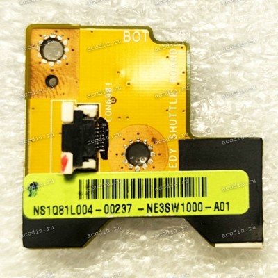 Button board Lenovo IdeaPad Y510 IdeaPad Y510 (p/n NE3SW1000-A01) VOLUME SPEEDY BOARD (Плата с кнопками регулировки громкости)
