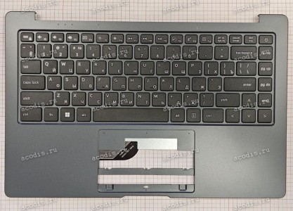 Keyboard Digma EVE C4800 DN14CN-8CXW01 + topcase без Тачпада(F0060-007 MB3001, SP38641)(Black/Gray/Matte/RUO)