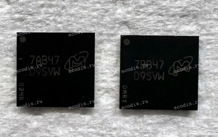 Микросхема Micron D9SVW MT52L1G32D4PG-093 WT:B FBGA178 QD LPD3 2133 1024M*32 (Asus p/n: 03009-00160400) NEW original