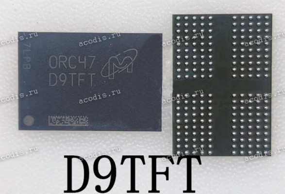 Микросхема Micron D9TFT MT53B256M32D1NP-062 WT:C FBGA200 SD LPD4 3200 256M*32 (Asus p/n: 03013-00060100) NEW original