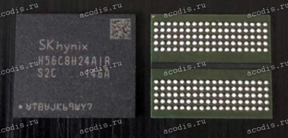 Микросхема SKhynix H56C8H24AIR-S2C FBGA180 GDDR6 256M*32 14 1.35V (Asus p/n: 03014-00010900) NEW original