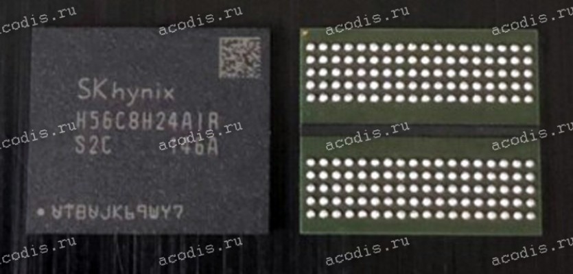 Микросхема SKhynix H56C8H24AIR-S2C FBGA180 GDDR6 256M*32 14 1.35V (Asus p/n: 03014-00010900) NEW original