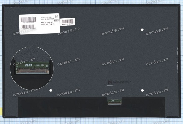 B160QAN02.W (узкая, 79% +) 2560x1600 LED 40 пин semi-slim new