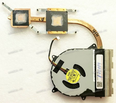 Сист.охл. Lenovo IdeaPad 110 110-15 110-15ACL (p/n AT11X0010S0, DFS481305MCOT) DC5V 4 pin